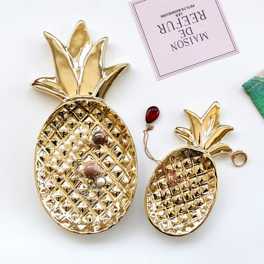 Gold Pineapple Tray