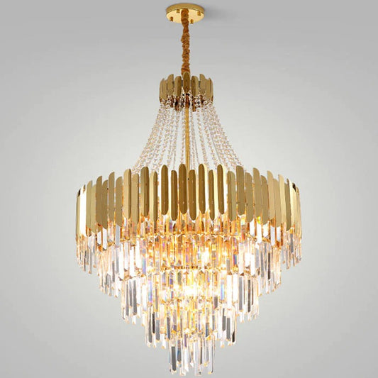 Crystal Luxury Chandelier - Diameter 80cm / Warm Light