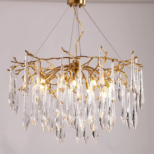 Luxury Crystal Chandelier - Diameter 100cm / Warm Light