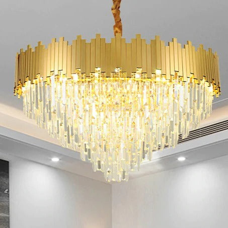 Chandelier Luxury Crystal - Diameter 80cm / Warm Light