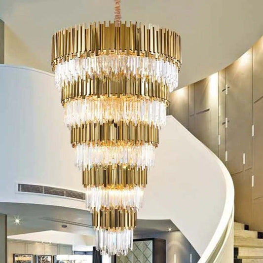 Crystal Luxury Chandelier - Warm Light