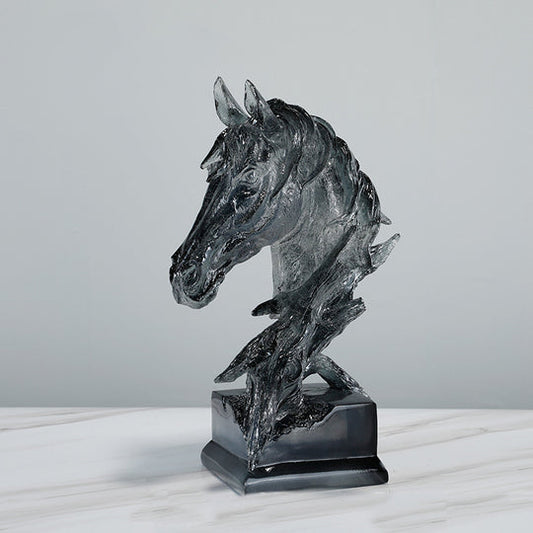 Ink Transparent Horse Decor