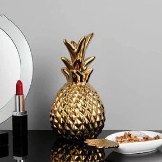 Gold Pineapple Décor